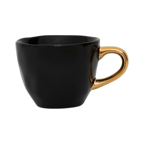 Porcelain Good Morning Mug - Black