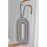 Vase Mae Bleu Céramique | Fleux | 5