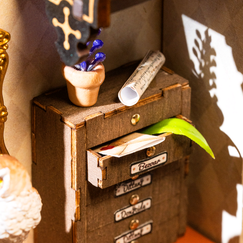 Kit Maison Miniature DIY - The Magic Study