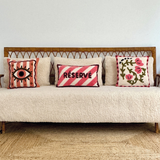 Coussin Influence Œil Rose | Fleux | 7