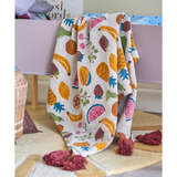 Plaid Fruitta Coton recyclé - Multicolore | Fleux | 5