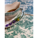 Set de table ovale Offrande à l'amour - Toile de Jouy | Fleux | 43