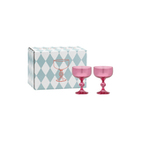Set de 2 verres Cocktail - Rose | Fleux | 5