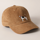 Casquette Baseball Velours côtelé Beagle - Tan | Fleux | 4
