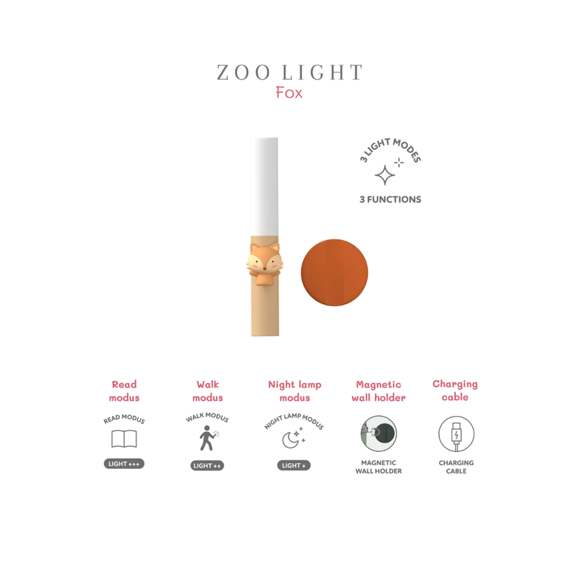 Lampe Portable - Zoo Fox