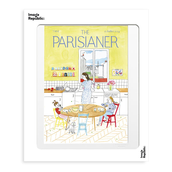 Table tennis poster - The Parisianer N°111 - Baily
