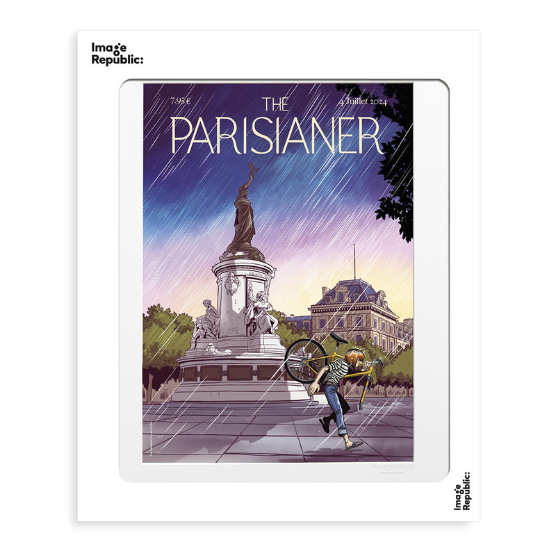 Affiche Triathlon - The Parisianer N°116 - Rio