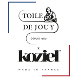 Set de table ovale Offrande à l'amour - Toile de Jouy | Fleux | 63