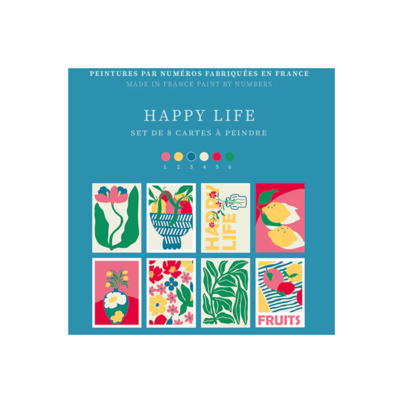Set de peinture - Happy Life