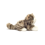 Peluche Chat Gris Rayé allongé | Fleux | 8