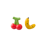 Salière et poivrière - Banane / Cerise | Fleux | 4