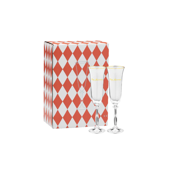 Set de 2 flûtes de Champagne - Dry January