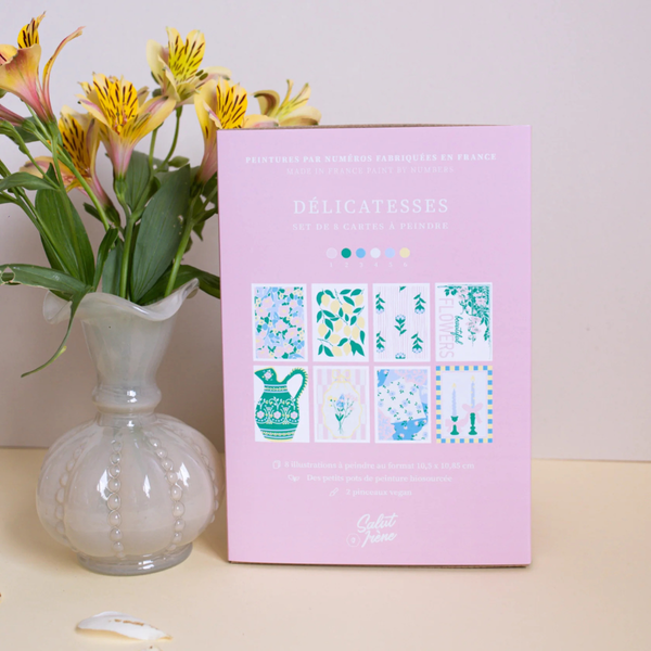 Set de peinture délicatesses
