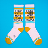 Chaussettes I Like Cats More Than People | Fleux | 13