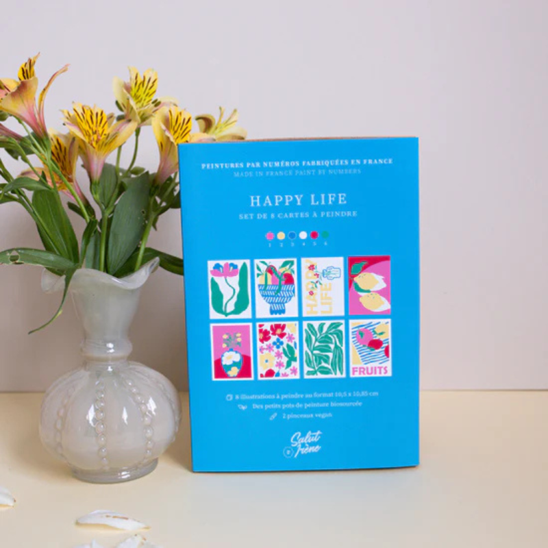 Set de peinture - Happy Life