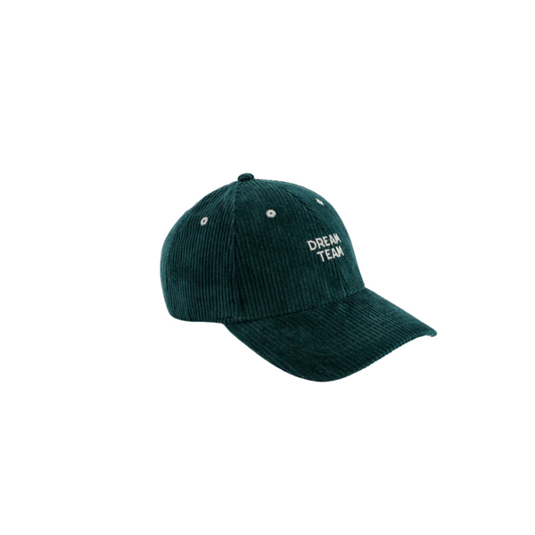 Casquette Velours Drama Dream Team Duck Green
