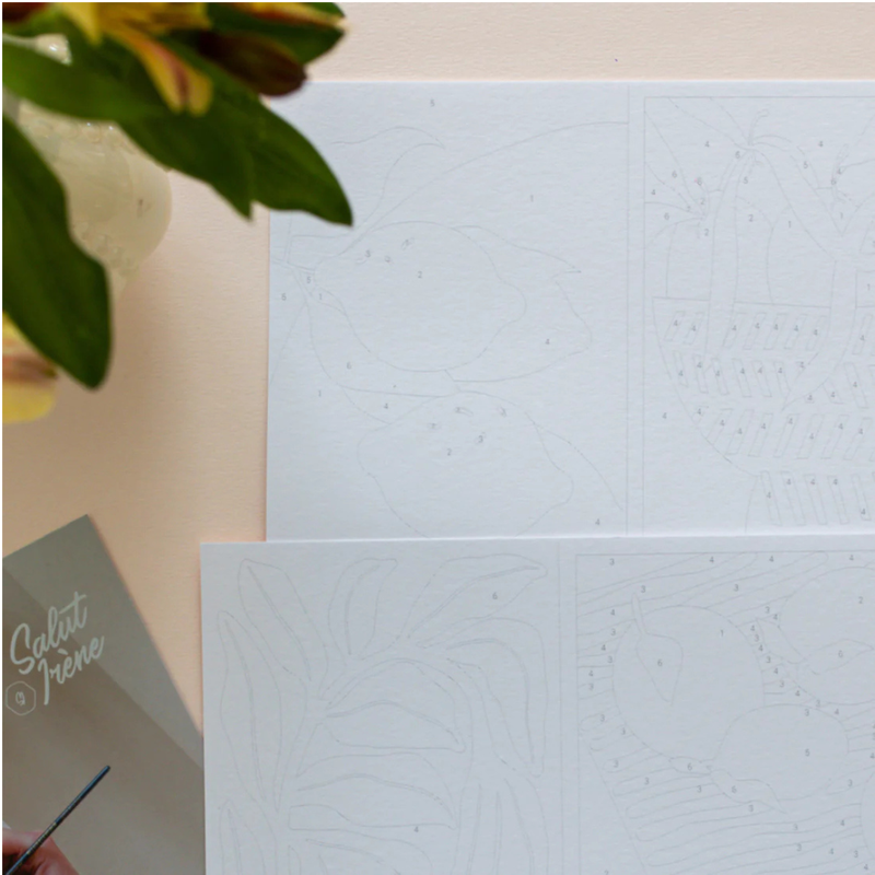 Set de peinture - Happy Life