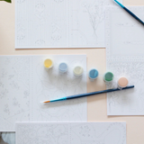 Set de peinture délicatesses | Fleux | 6