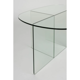 Table basse Linea Transparent | Fleux | 16