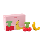 Salière et poivrière - Banane / Cerise | Fleux | 6