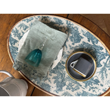 Set de table ovale Offrande à l'amour - Toile de Jouy | Fleux | 36