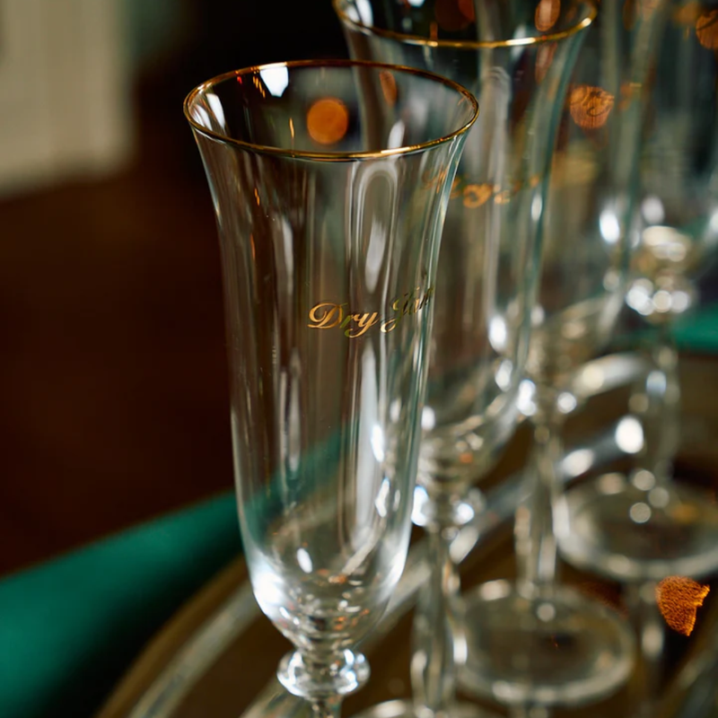 Set de 2 flûtes de Champagne - Dry January