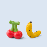 Salière et poivrière - Banane / Cerise | Fleux | 7