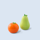 Salière et poivrière - Orange / Poire | Fleux | 5