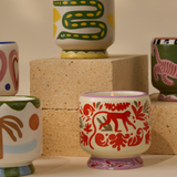 Adopo Scented Candle - Snake Wild Lemongrass | Fleux | 5