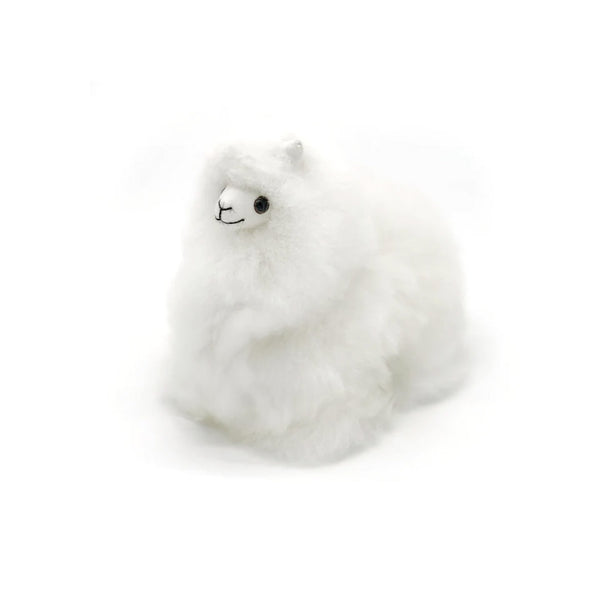 Llama Alpaca Naturals - 15 cm - Ivory White
