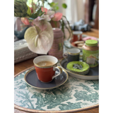 Set de table ovale Offrande à l'amour - Toile de Jouy | Fleux | 48