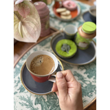 Set de table ovale Offrande à l'amour - Toile de Jouy | Fleux | 49