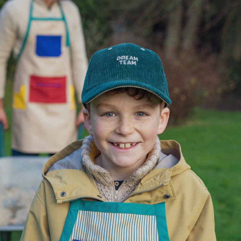 Casquette Velours Drama Dream Team Duck Green