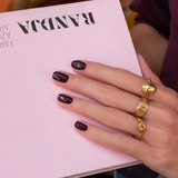 Vernis Semi-permanent LED Green Flash™ - Aubergine - 15 ml | Fleux | 13