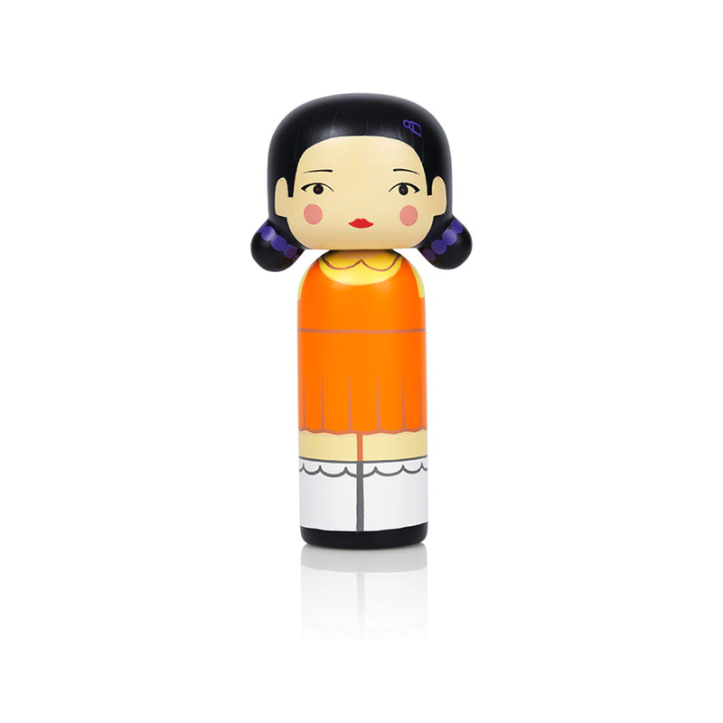 Kokeshi wooden figurine - Young-Hee - Squid Game