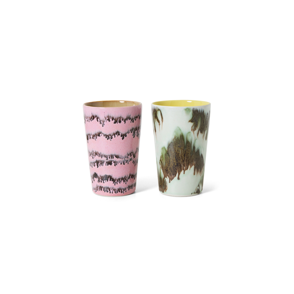 Set de 2 mugs Tea 70s Baroque