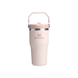 Iceflow Flip Straw Water Bottle - Rose Quartz