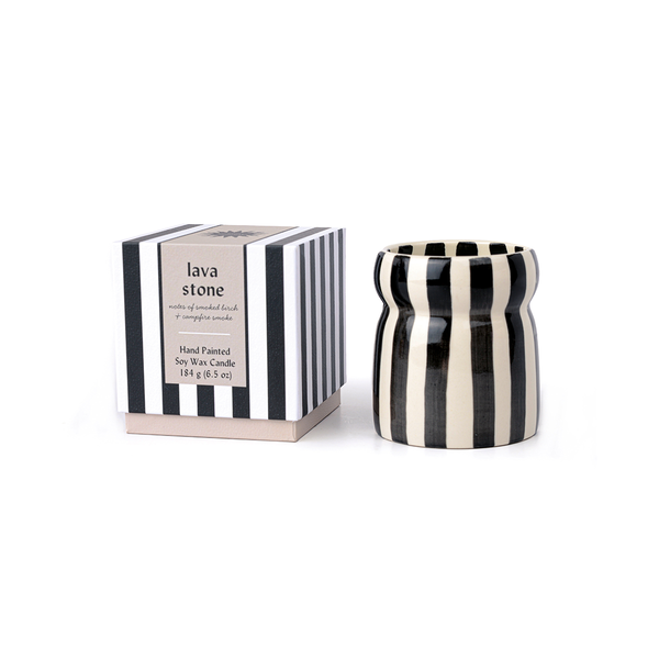 Cabana Candle - Lava Stone