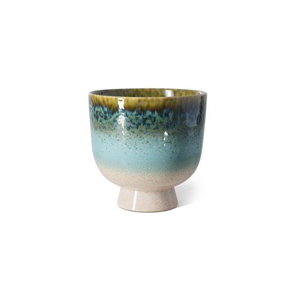 Pot de fleurs retro - Ø 20.5 cm - Lagoon