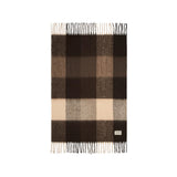 Plaid Recyclé Reykjavik - Dark Earth Brown | Fleux | 4