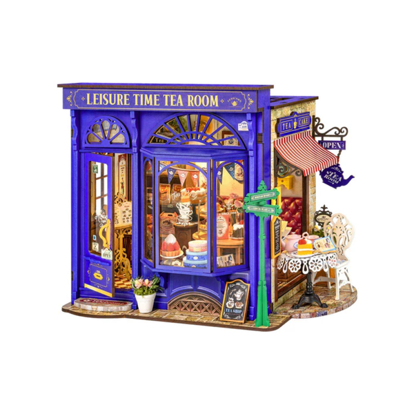 Kit Maison Miniature DIY - Leisure Time Tea Room