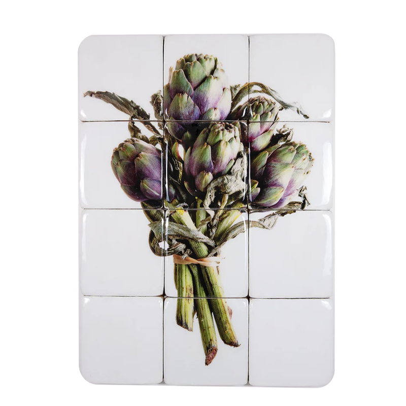Purple Artichokes Wall Decor - 60 x 80 cm 