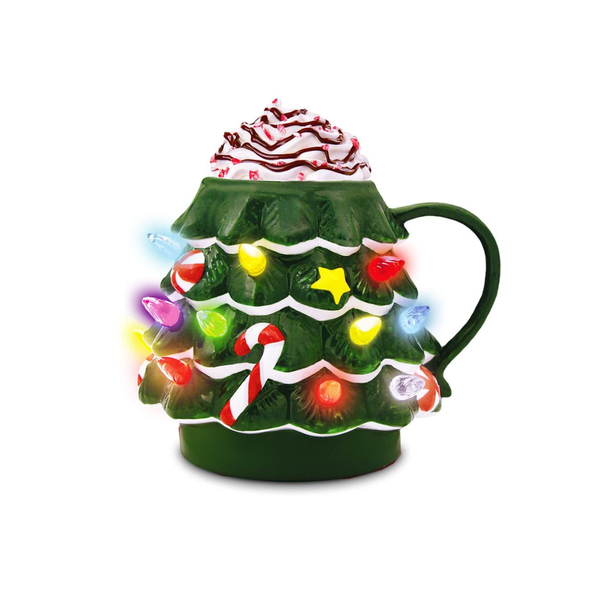 Mug LED Sapin de Noel