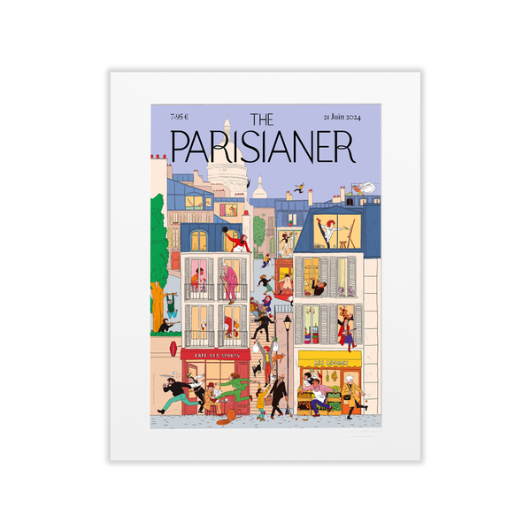 Poster Sport in the City - The Parisianer No. 102 - Aznarez