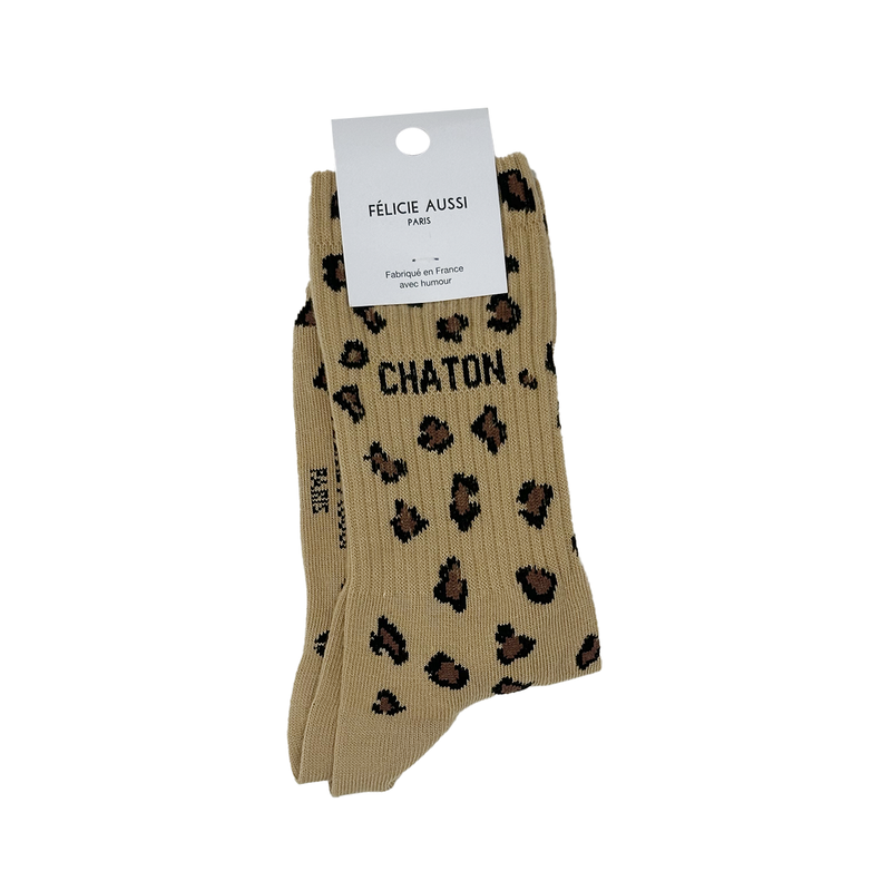 Kitten Socks 36/40 - Leopard