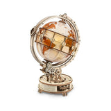Puzzle 3D en bois - Luminous Globe | Fleux | 3