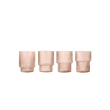 Set de 4 verres Ripple - Blush | Fleux | 5