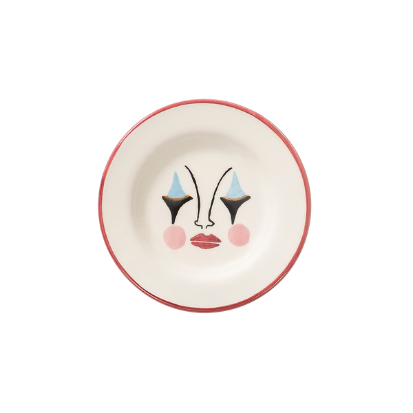 Assiette a dessert Pierrot