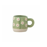 Tasse Millie Grès Vert Fleuri | Fleux | 2