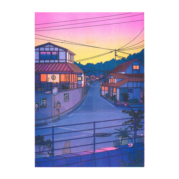 Nowhere In Japan Poster - Liam Cobb